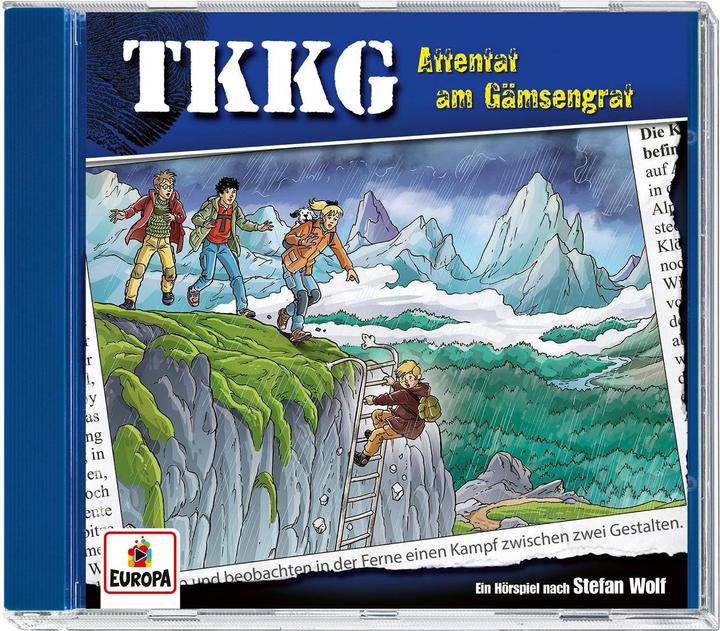 Image du produit TKKG 220 - Assassinat sur l'arête du chamois (TKKKG, Allemand)