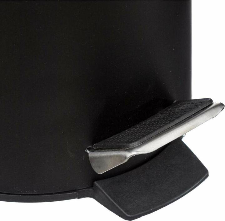 Actual product image 5Five Pedal bin, bamboo/metal, 3 litres - black (3 l)