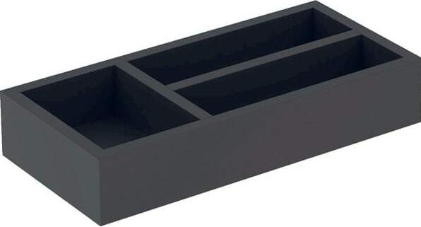 Geberit Smyle Square Schubladeneinsatz, 500678, 32,3x5,9x15 cm, T-Unterteilung