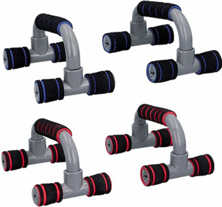 Actual product image Dunlop Push up bar H-style 2pcs/set