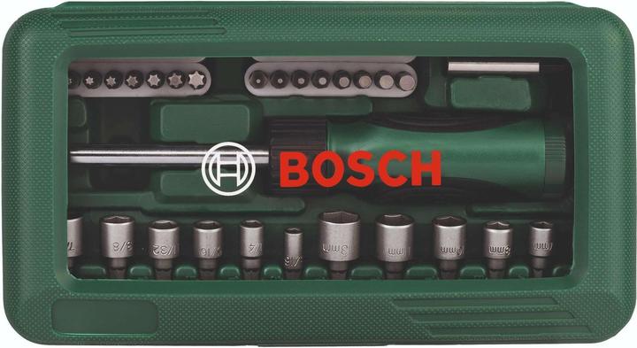 Produktbild Bosch Zubehör Titan-Schraubendreher-Set 46 Stück(e) (Innensechsrund TX M10, Innensechsrund TX M15, Innensechsrund TX M20, Innensechsrund TX M30, Kreuz Phillips PH M1, Kreuz Phillips PH M2, Innensechsrund TX M8, Innensechsrund TX M25, Innensechsrund TX M27, Innensechsrund TX M40, Kreuz Phillips PH M0, Kreuz Pozidriv PZ M1, Kreuz Pozidriv PZ M2)