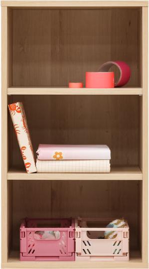 Produktbild Bopita Bücherregal schmal für Halbhochbett Lucas Natural