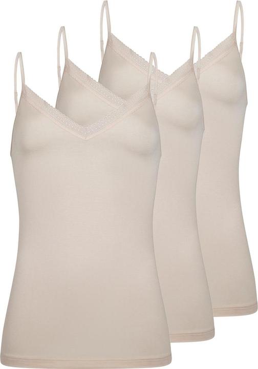 Produktbild Mey 3er Pack Modal Lace Spaghetti Top (XL)