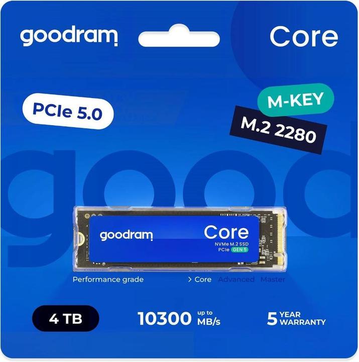 Actual product image Goodram SSDR-GRC01-4K0-80 (2000 GB, M.2 2280)