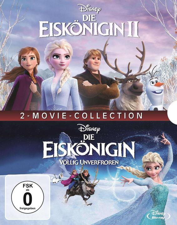 Actual product image Disney The Ice Queen 2 - 2 Movie Collection - Blu Ray (Blu-ray, 2020, German)