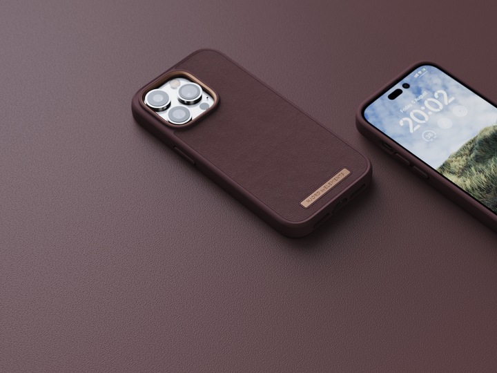 Produktbild Njord Genuine Leather Case Iphone 14 (Apple iPhone 14 Pro)