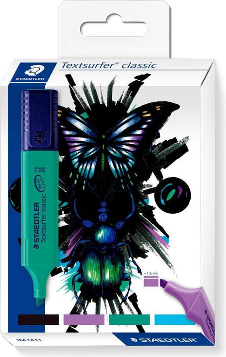 Produktbild Staedtler Textmarker classic cool & cute Design 4er-Set (4x)