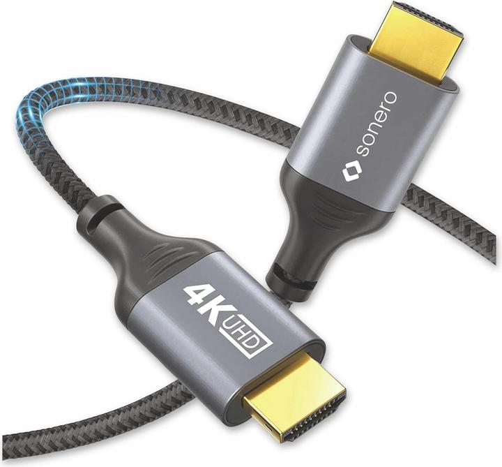 Actual product image Sonero HDMI (Type A) - HDMI (Type A) (2 m, HDMI, 2.0)