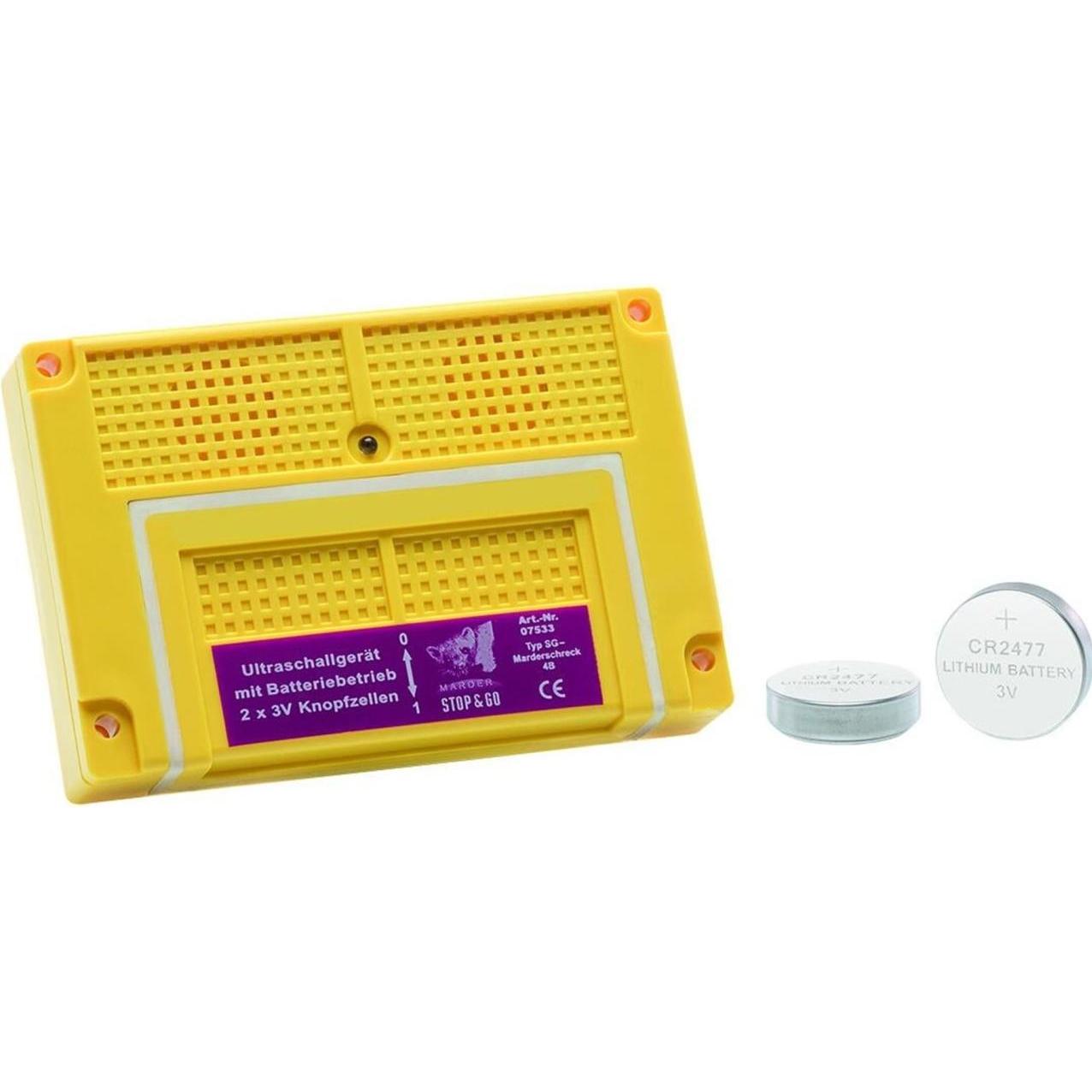 Stop+Go Ultraschall Marderabwehrgerät Batteriebetrieb (07533)