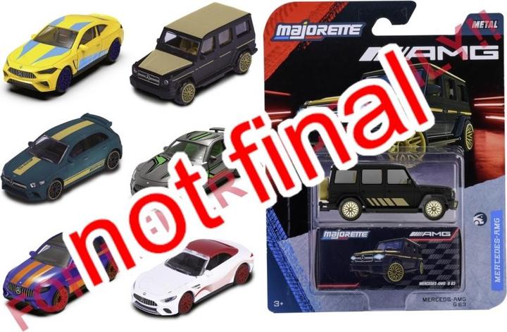 Actual product image Majorette Mercedes-AMG Deluxe (random model)