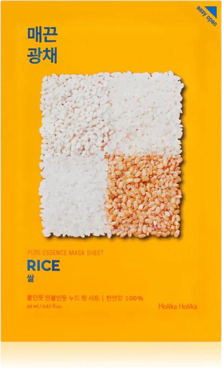 Actual product image Holika Holika Pure Essence Mask Sheet Rice (20 ml)