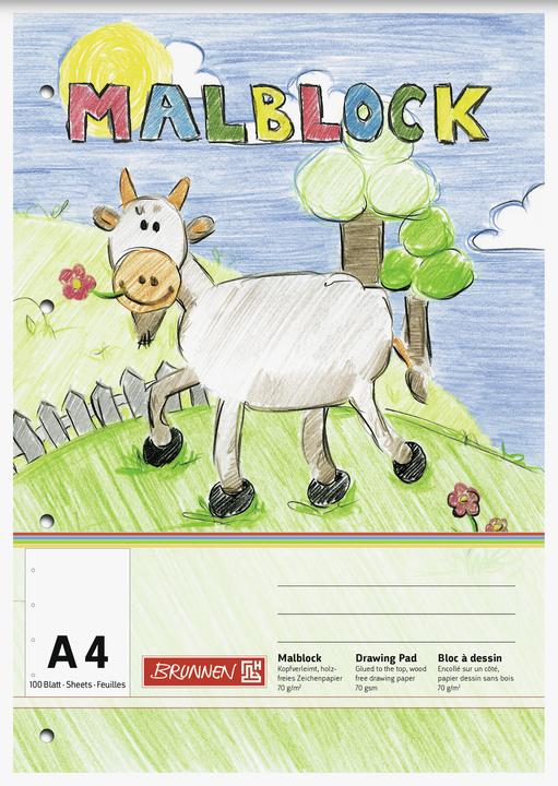 Image du produit Bloc à dessin DIN A4 (A4)