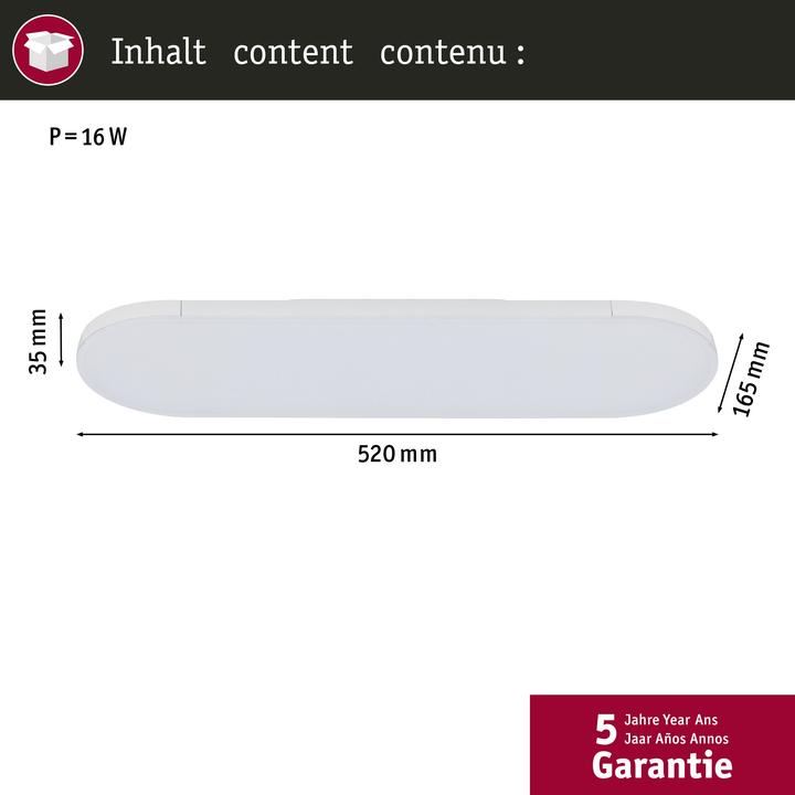 Produktbild Paulmann URail Panel Deck (1800 lm)