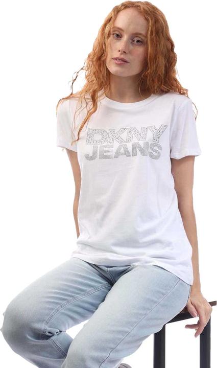 Produktbild DKNY Rhinestud TShirt (XS)