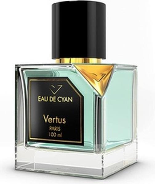 Actual product image Vertus Paris Eau de Cyan Unisex Eau de Parfum (EDP) 100/3.4oz (Eau de parfum, 100 ml)