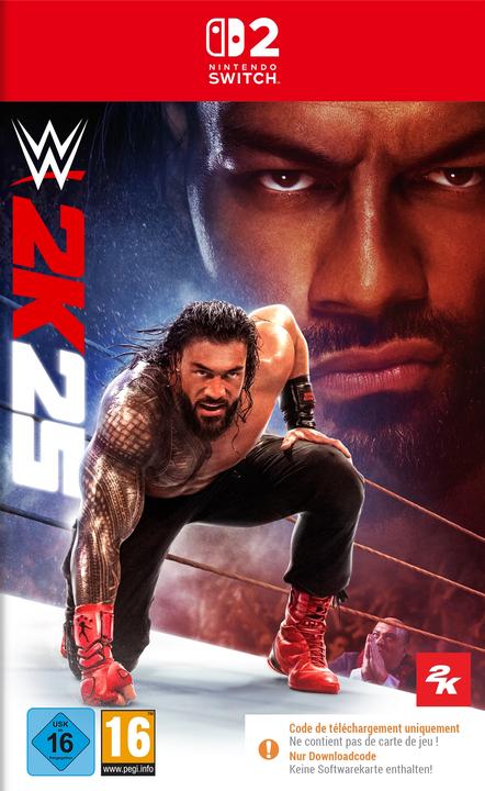 Actual product image 2K Games WWE 2K25 - Code in a Box (Switch 2, French)
