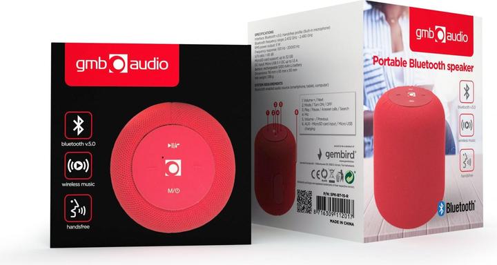 Actual product image Gembird SPK-BT-15 (2 h, Battery operated)