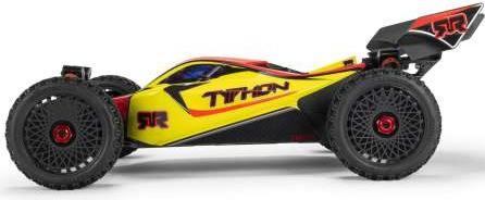 Actual product image Arrma Buggy Typhon MEGA 665, Gelb 1:8, ARTR, Fahrzeugtyp (ARR Almost Ready to Run)