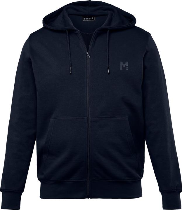 Produktbild Men+ Kapuzen-Sweatjacke, Basic (3XL)