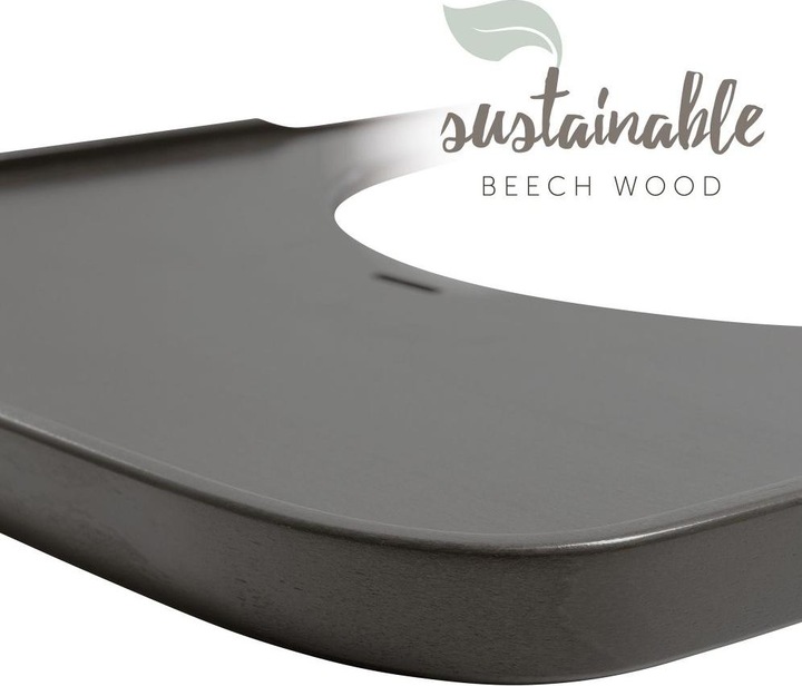 Produktbild Hauck Alpha Wooden Tray Charcoal