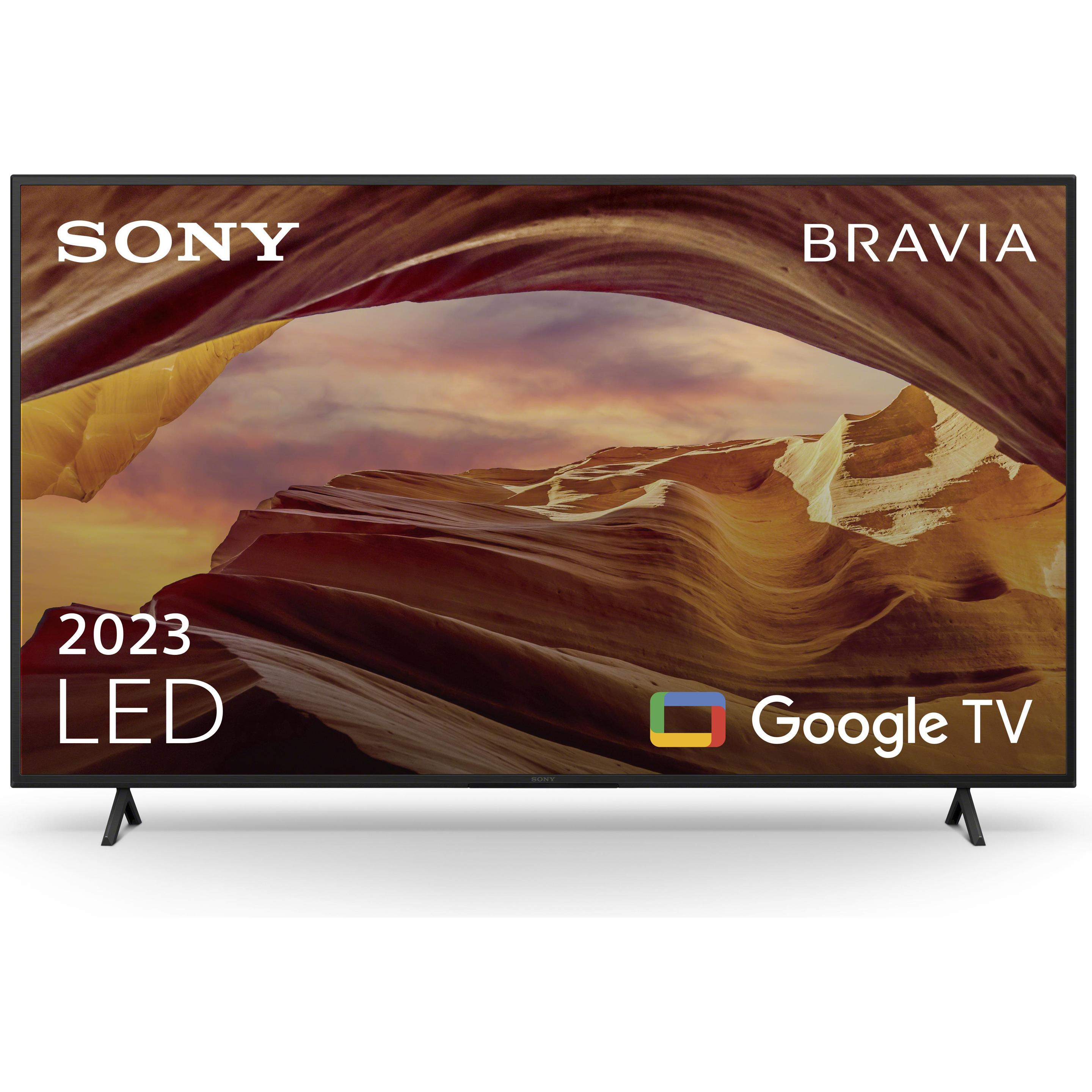Sony KD-75X75WL (75", X75WL, LED, 4K, 2023), TV, Schwarz