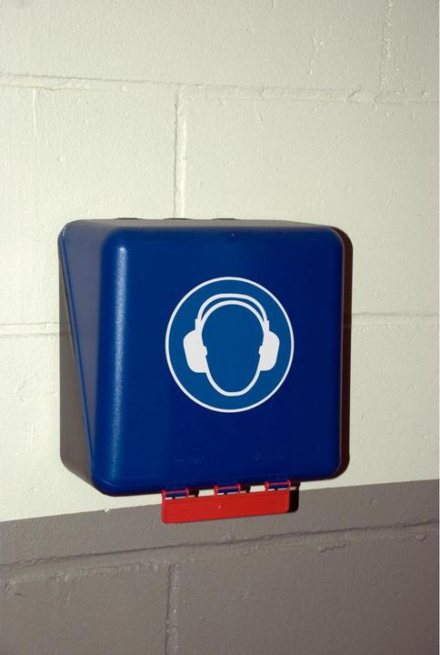 Actual product image Werkstarck Storage case for hearing protectors (Hearing protection replacement pads)
