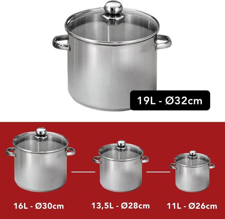 Produktbild Baumalu 204013 cooking pan with lid 24 cm diameter (Bratpfanne, Kochtopf, Kupfer)