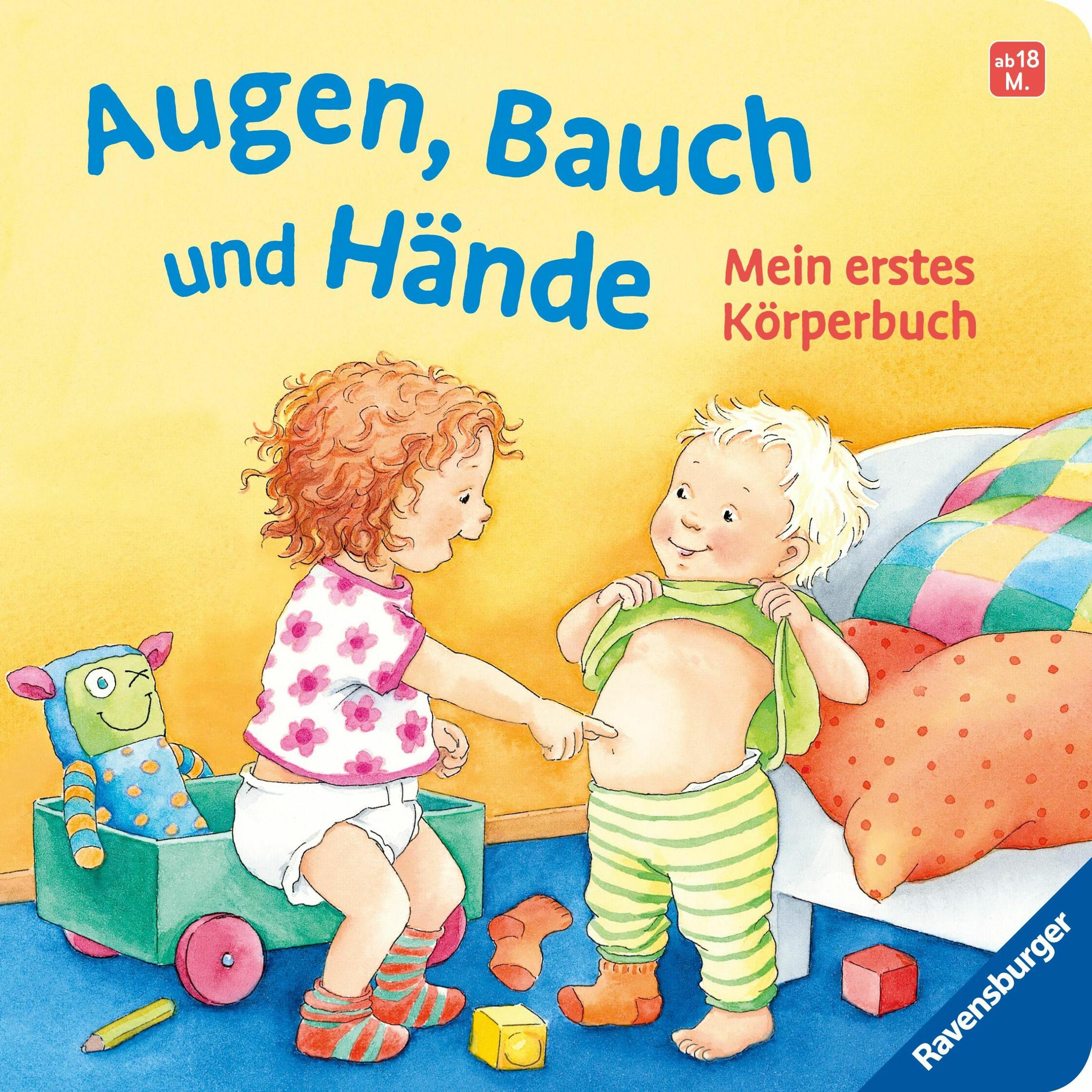 Ravensburger, Babybücher, Augen, Bauch und Hände. Mein erstes Körperbuch. Allererstes Wissen. Körperteile spielerisch (D...