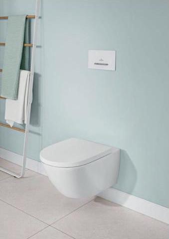 Produktbild Villeroy & Boch V&B Wand-WC SUBWAY 3.0 t. spülrandl mit TwistFlush we Antib. C+
