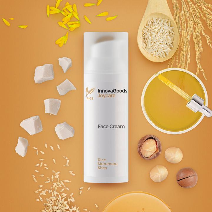 Actual product image InnovaGoods Rice Joycare moisturising cream 50 ml (50 ml, Day cream)