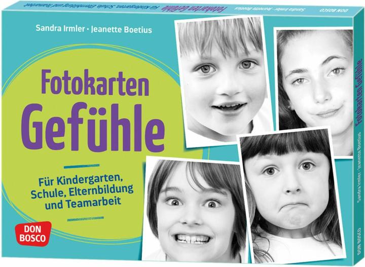 Actual product image Fotokarten Gefühle (German, Jeanette Boetius, Sandra Irmler, 2016)