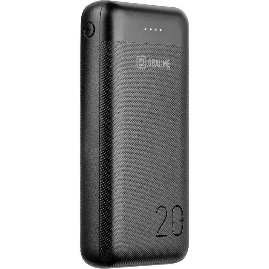 NoName Obal:Me PowerNest Powerbank 20000mAh Schwarz (20000 mAh), Powerbank, Nero