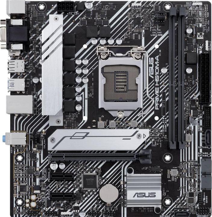 Produktbild ASUS PRIME H510M-A Moederbord Socket Intel 1200 Vormfactor Micro-ATX Moederbord (LGA 1200, Intel H510, mATX)