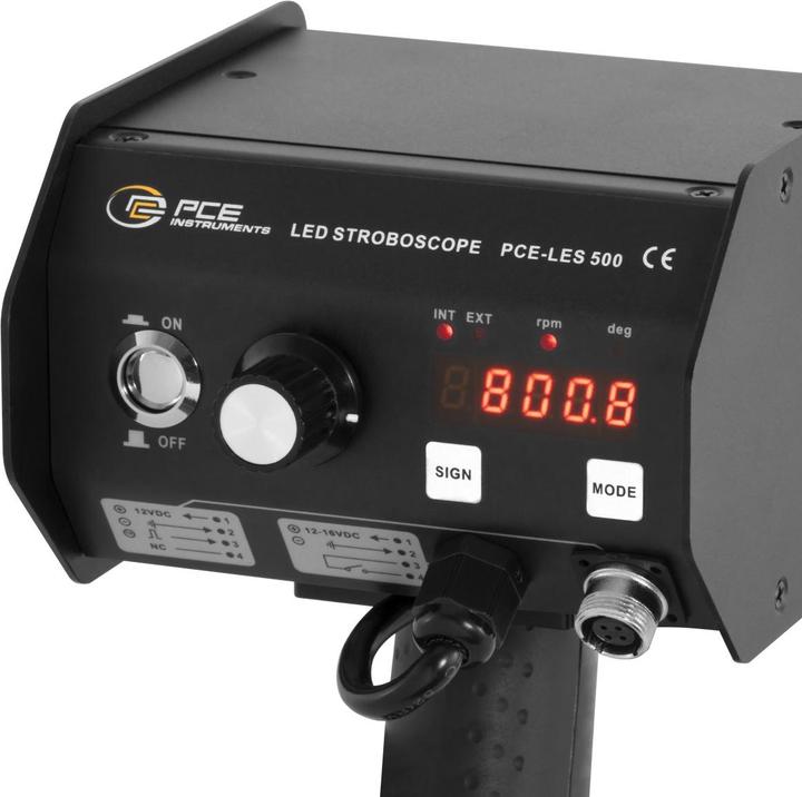 Produktbild PCE Instruments LED-stroboscoop Aantal LEDs: 28 stuk(s) Koudwit (LED)