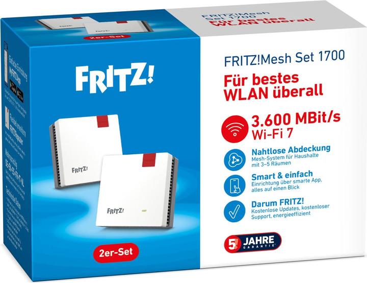 Actual product image FRITZ! FRITZ!Mesh Set 1700 2-pack