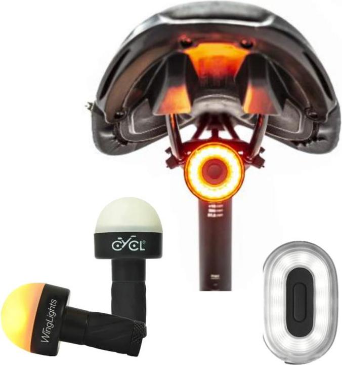 Image du produit Toad Éclairage vélo lumière avant, arrière et clignotant