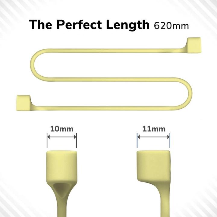 Actual product image Screenguard Apple AirPods magnetic Anti-Lost Silicone Strap
