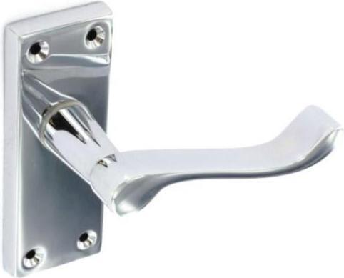 Securit Griffe der Verriegelung Scroll Chrom 2erPack (Türgriff)