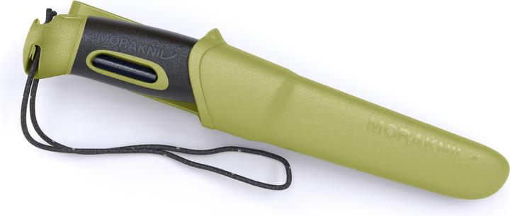 Actual product image Morakniv Survival Knife Companion Spark (S) Green (10.40 cm)