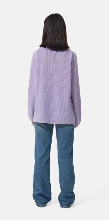 Actual product image Cash-Mere Wolle Kaschmir Oversize Style Rollkragen Pullover (XS)