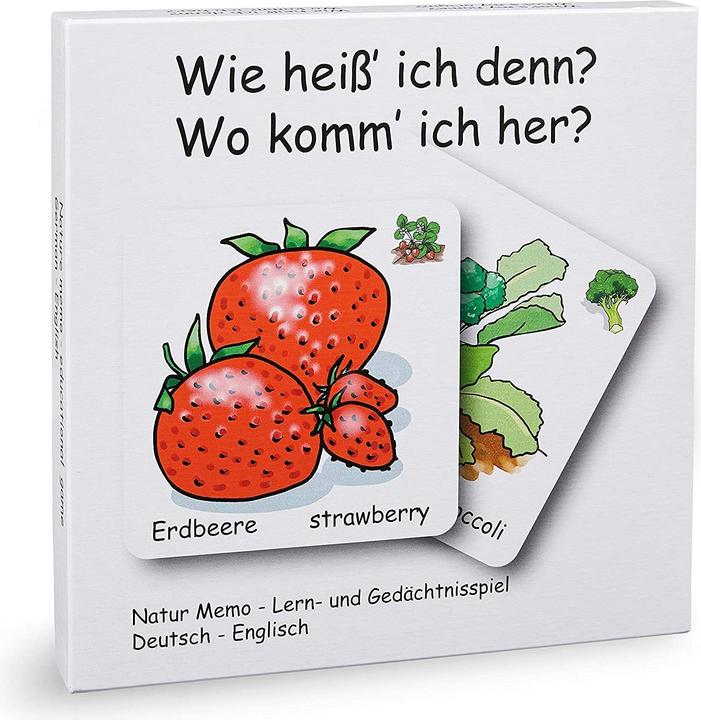 Actual product image Loodaloo What's my name, where do I come from (Memo) (German, English)