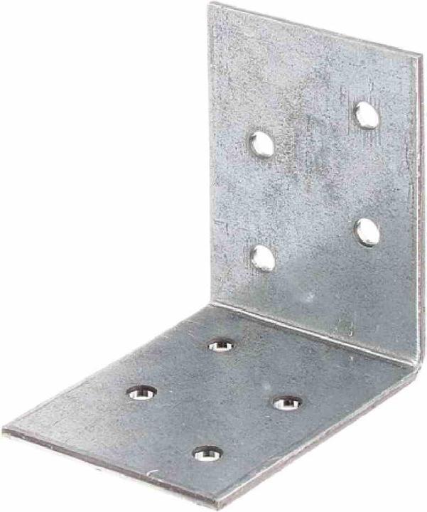 Immagine prodotto Alberts Connettore angolare 90 x 90 x 40 mm, zincato sendzimir, 1 pz. (Connettore angolare, 50 pz.)
