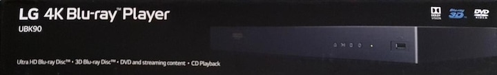 Actual product image LG Ubk90 (Bluray Player)