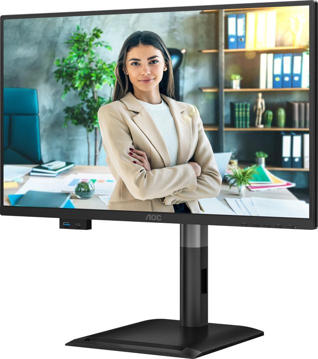 Immagine prodotto AOC 24P4U - 24 Zoll Full HD Monitor, höh (1920 x 1080 pixel, 23.80")
