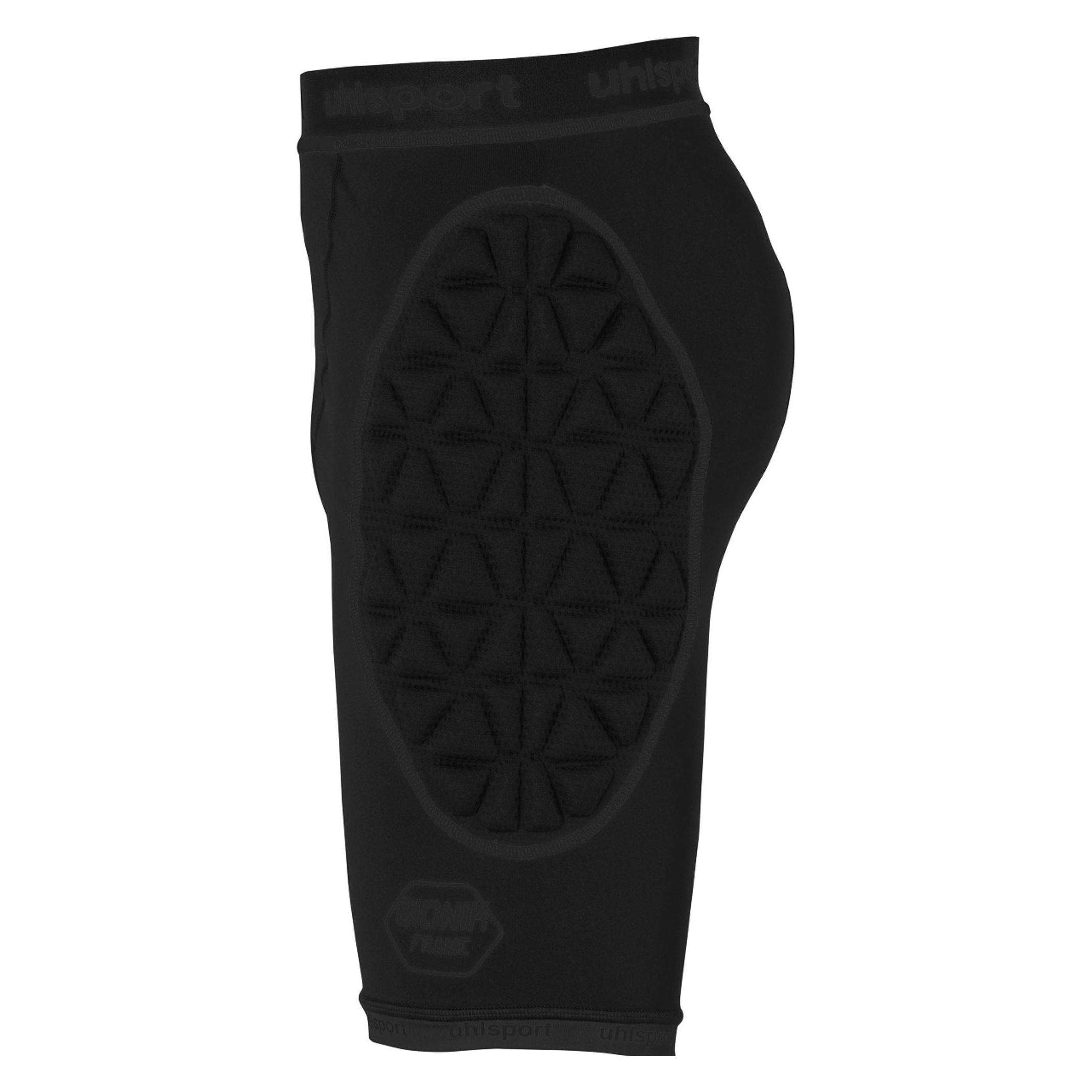 Uhlsport, Herren, Funktionsunterhose, Short Tights Bionikframe Padded Short Black Edition (Xxl), Schwarz, Xxl