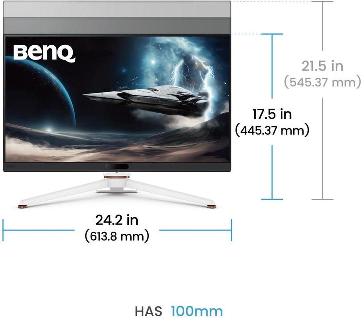 Produktbild BenQ EX271U IPS 27IN 68.58CM (3840 x 2160 Pixel, 27")