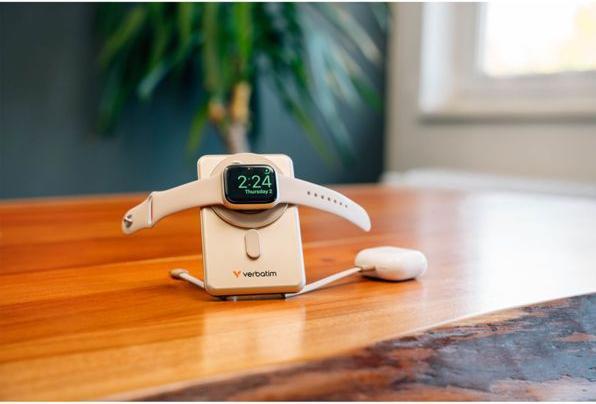 Image du produit Verbatim CnG 2C PB Wless 5000mAh Gold (5000 mAh, 20 W, 35.80 Wh)