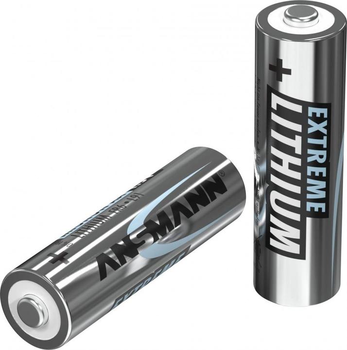 Productafbeelding Ansmann 4+4 Extreme Lithium AA Mignon LR 6 Grootverpakking (8 Pcs., AA, 2850 mAh)