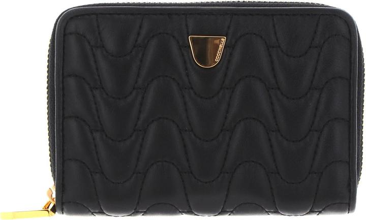 Actual product image Coccinelle Clivia Matelasse Zip Around Wallet