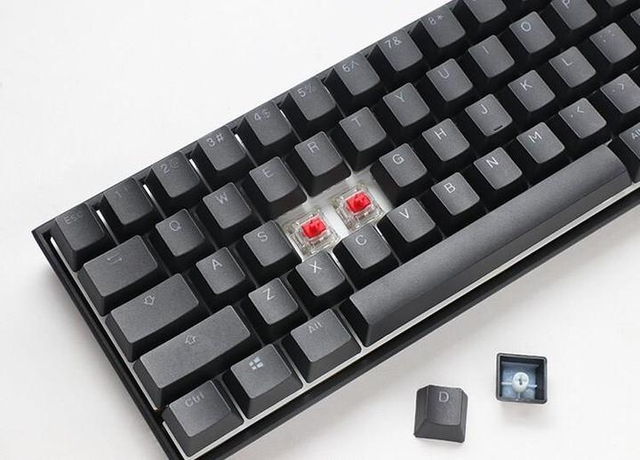 Produktbild Ducky Mecha Pro SF Gaming Tastatur, Cherry MX-Red (US) (US, Kabelgebunden)